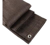 XPJYUA Écran d‘intimité pour Balcon Hauteur 0,8 m-1,2 m 3 Pieds Balcon Terrasse Clôture Sécurité Filet de confidentialité Couverture Jardin Filets clôture(Coffee,1.2mx2m)