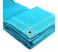 XPJYUA Écran d‘intimité pour Balcon Hauteur 0,8 m-1,2 m 3 Pieds Balcon Terrasse Clôture Sécurité Filet de confidentialité Couverture Jardin Filets clôture(Blue,1mx1meters)