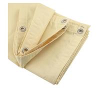 XPJYUA Écran d‘intimité pour Balcon Voile de clôture imperméable 300D for Balcon, Balustrade, écran confidentialité, Pare-Vent for terrasse(Beige - 50CM,3x0.9m)