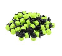 XPJYUA Goutteurs pour Irrigation Goutte à Goutte 30 à 1000 arroseurs Goutte-à-Goutte Verts réglables 8 Trous, émetteur 1/4'', buse d'irrigation for système d'arrosage de Jardin(C-100PCS)