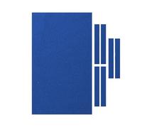 XPJYUA Housse de Protection en Feutre for Table Billard 2,4 m Nappe de Billard(Blue,8ft (2.6MX1.45M))