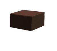 XPJYUA Housse de protection for coffre terrasse, jardin, meubles d'extérieur, canapé, table, chaise, imperméable, anti-poussière Couverture de Coffre de Terrasse(Brown,250x250x90cm)