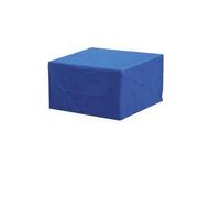 XPJYUA Housse de protection for coffre terrasse, jardin, meubles d'extérieur, canapé, table, chaise, imperméable, anti-poussière Couverture de Coffre de Terrasse(Blue,115x115x70cm)