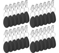 XPJYUA Poids de Nappe Lot de 10 Poids Nappe d'extérieur en Forme Larme, pendentifs Pierres avec Pinces métalliques, for Pique-Nique, fête Famille(Color 3)