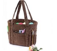 XPJYUA Sac fourre-tout en velours côtelé Sacs à bandoulière en velours côtelé for femmes, sacs main de loisirs style universitaire, fourre-tout poches multiples et grande capacité