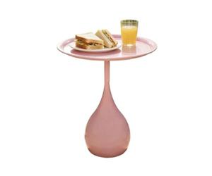 XPJYUA Table Basse Ronde Table d'appoint Ronde de Luxe Nordic Light | Table de chevet moderne d'angle en fer, meuble de décoration minimaliste for la maison