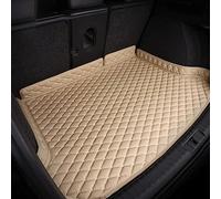 XPKLTXZW Cuir Tapis Coffre Voiture pour Honda CRV CR-V Hybrid 2017-2021, sur Mesure Bac de Coffre Doublure ImerméAbles Antidérapant Tapis De Protection Moquettes Accessoires Intérieur,D/Beige