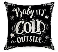 xpkvdsq Taie Oreiller 30x50cm Flocon Neige Housse de Coussin en Microfibre de Lin Rectangulaire, Douceur Respirante,ne se déforme Pas Facilement, pour lit,Chaise Salon Voiture