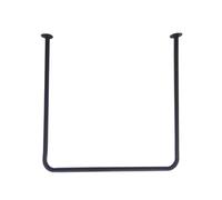 XPLKQXE Portant À Vêtements, Tringle De Suspension en U pour Plafond Commercial, Présentoir pour Rideaux, Vêtements Et Robes De Mariée, Support De Rangement(80x60cm)