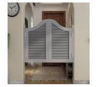 XPLKQXE Portes Battantes De Style Saloon, Porte Double De Style Café, Porte De Véranda Vintage Avec Quincaillerie, À Fermeture Automatique Et Persiennes Pour Cuisine(60X100cm(23.6x39.4in))