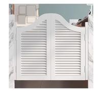 XPLKQXE Portes Battantes Pour Cafés, Porte Double Pour Cafés, Porte De Style Vintage Avec Balançoire De Porche, Avec Charnières Et Quincaillerie, Fermeture(110X110cm(43.3x43.3in))