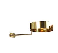 XPLKQXE Présentoir De Cols De Chemise À Hauteur Réglable, Support De Présentation pour Cols， Présentoir À Cols en Métal Magasin Vêtements Costume (Couleur : Gold-B, Taille : B)