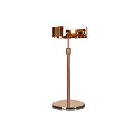 XPLKQXE Présentoir De Cols De Chemise À Hauteur Réglable, Support De Présentation pour Cols， Présentoir À Cols en Métal Magasin Vêtements Costume (Couleur : Gold-A, Taille : A)