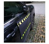 XPLKQXE Protecteur De Bosse De Porte De Voiture, Pare-Chocs D'aimant De Voiture, Panneau Magnétique Amovible pour Le Stationnement en Garage (Couleur : Black-1pcs, Taille : 11.8x31.5in)