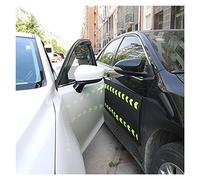 XPLKQXE Protecteur De Porte Magnétique pour Voiture, Protection Porte Voiture Légère, Protection Contre Les Bosses pour Le Stationnement dans Le Garage (Couleur : Black-2pcs, Taille : 80x25cm)