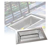 XPLKQXE Protège-gouttière, Couvercle Drain Grille D'égout, Récupérateur Débris Pour Évacuation Eaux Pluviales Pour Jardin Aménagements Paysagers(60x40x15cm/5pcs)