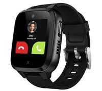 XPLORA Kidzi Montre connectée pour Enfants (avec SIM) 4G - GPS, SOS, Appels | Appels, Messages, Mode école, SOS, localisation GPS, Appareil Photo, podomètre - incluant 3 Mois d'abonnement Gratuit (NOIR)