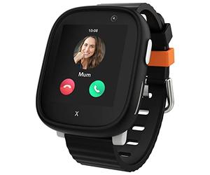 XPLORA X6 Play - Montre connectée pour Enfants - 4G, Appels, Messages, Mode école, Fonction SOS, localisation GPS, Appareil Photo, podomètre - Garantie de 2 Ans (Noir)