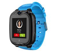 XPLORA XGO 2 - Montre connectée pour Enfants (avec SIM) - 4G, Appels, Messages, Mode école, Fonction SOS, localisation GPS, Appareil Photo, podomètre - incluant 3 Mois d'abonnement Gratuit (Bleu)