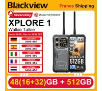 XPLORE 1 Smartphone robuste avec talkie-walkie [Sans chargeur UE] 48GB(16+32)+512GB Android 15 20000mAh 55W Téléphone portable 64MP+50MP+20MP 6,78''+IPS 120Hz NFC Orange