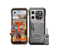 Blackview Téléphone incassable Walkie-Talkie 5G XPLORE 1 – 36Go+256Go/2To, Android 15, 6,78" Orange