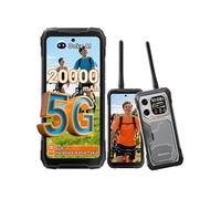 Blackview Téléphone Walkie-Talkie XPLORE 1 - 5G Android 15, 6,78" NFC, 512 Go, 20 000 mAh, Orange