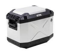 Hepco Becker Xplorer 40l Left Side Case Argenté