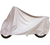 Xplorer Housse De Moto Silver Small & Medium | Housse De Moto Imperméable en Polyéthylène avec Coutures Thermosoudées Et Bord élastique | Protection De La Moto Contre La Pluie, La Poussière Et Les