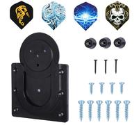 XPOOP Accessoires de Cible de fléchettes, Support de Cible de Fléchettes, Ensemble de Suspension de Cible de Fléchettes, Cible de Fléchettes Suspendue, Livré avec 4 Autocollants pour Fléchettes