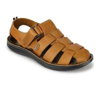 Xposed Sandales en cuir à sangle croisée pour homme Style Jésus