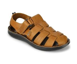 Xposed Sandales en cuir à sangle croisée pour homme Style Jésus