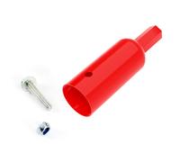 XPOtool Adaptateur pour visseuse sans fil - 90 x 20 x 20 mm - en Acier - Bit Mandrin pour Lève Autoportée, Levage rapide Tracteur-to