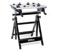XPOtool Banc mobile 100 kg Établi Table de travail pliable Hauteur réglable