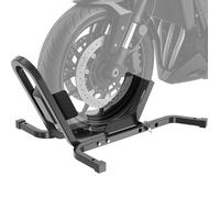 XPOtool Bloque roue de moto pour pneu avant - en Acier - pour Ø 17-21", 60-120 mm - Béquille Support repose-moto lève-moto de Montage Atelier Stockage