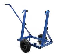 XPOtool Chariot Porte-Panneaux - 1600 x 600 x 800 mm - Capacité 200 kg Max. - avec 2 Pneus et Supports réglables 280-830 mm - Diable de Manutention et de Transport de Grandes plaques Cloisons sèches