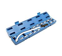 XPOtool Coffret Clés Tendeur avec 13 Embouts dont 8 Douilles 12 Pans 12 à 19 mm et 5 Profils- E, dans une mallette pratique