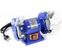 XPOtool Double meuleuse 150W Ø disques de meulage 125mm avec disque grossier et disque de polissage