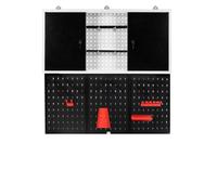 XPOtool Établi atelier avec Panneau perforé, Armoire à outils murale,