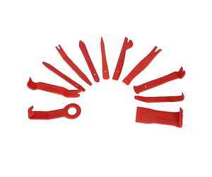 XPOtool Jeu de 11 Extracteurs de Garniture de Véhicule - en Nylon - Outil Crochets de Démontage Habillage Moulure Panneau de Portière Auto