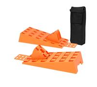 XPOtool Jeu de 2 Cales d’accès en PP - Surface antidérapante - avec Sac de transport et stockage - Cales de mise à niveau pour Stabi