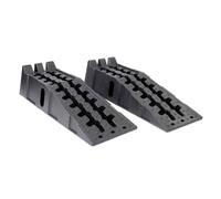 XPOtool Jeu de 2 Rampes de bordure 905x300x215 mm Rampe de voiture Pas