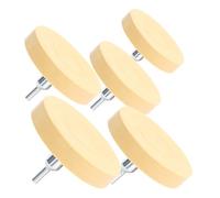 XPOtool Kit 5 Gomme perceuse Carrosserie Ø88mm M8x1,25 Adaptateur 6 mm 4000 tr/min Pour Perceuses Disque Caoutchouc Adaptateur Élimination Résidus Colle Autocollants Motos Bateaux Detailling Auto