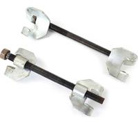 XPOtool Kit de 4 pcs. de compresseurs de ressort et extracteurs de genou - tiges 375 mm (14,8") / broche 340 mm (13 2/5") - outil extraction Joint à rotule Arrache-rotule pour mécanicien