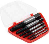 XPOtool Lot d’extracteurs de vis 6 pièces pour vis et boulons de 3–25mm (M3–M25) Extracteurs de goujon Acier au carbone