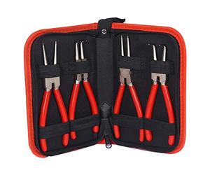 XPOtool Lot de 4 pinces pour anneaux de retenue à 90° intérieur et extérieur