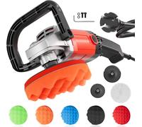 XPOtool Machine Polir Meuleuse 1200W 3000 tr./min Polisseuse 6 Niveaux Ponceuse rotative Set
