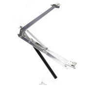 Wiltec Ouvre-fenêtre automatique pour serre - 375 x 95 x 55 mm - capacité 7 kg - en Alu/Acier - Ventilation pour Culture sous abri - Vérin d'ouverture de lucarne Sans courant - Déclenchement thermique