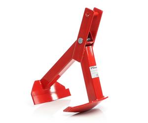 XPOtool Pince Lève-fûts vertical 680 x 255 x 310 mm - pour barils de 210 l / 500 kg max. - pince de Levage et de Manutention auto-serrante pour Tonneau