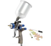 XPOtool Pistolet à peinture LVLP 500 ml – avec Godet en aluminium et Buse de 1,4 mm – Pulvérisation à 1,5 bars 160 l/min – Aérographie, Tanning, Tatouage, Nail Art, Manucure