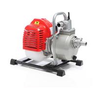 XPOtool Pompe à eau à essence - 400 x 280 x 370 mm - 1,47 kW / débit de 15000 l/h / refoulement 35 m - Connexion 38 mm (1,5"") - Jard